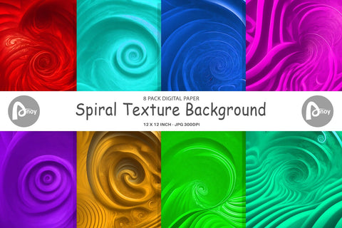Digital Paper Spiral Texture Background Digital Pattern artnoy 
