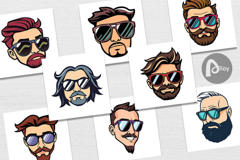 Digital Paper Sunglasses Digital Pattern artnoy 