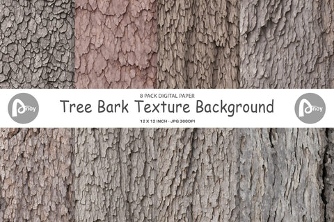 Digital Paper Tree Bark Texture Digital Pattern artnoy 