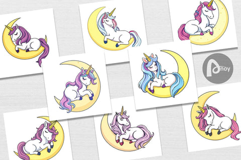 Unicorn and Moon Clipart (3).jpg