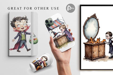 Digital Paper Vampire Market Haul Digital Pattern artnoy 