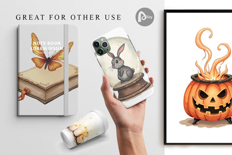 Digital Paper Vintage Witchy Vibes Digital Pattern artnoy 