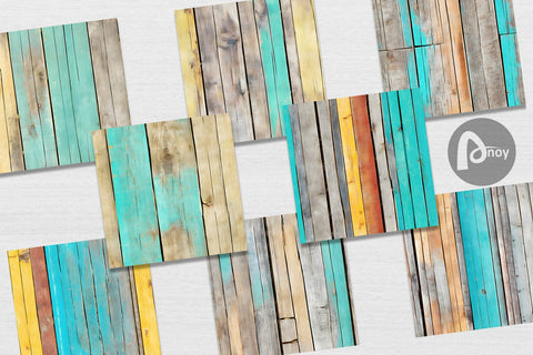 Digital Paper Vintage Wood Board Digital Pattern artnoy 