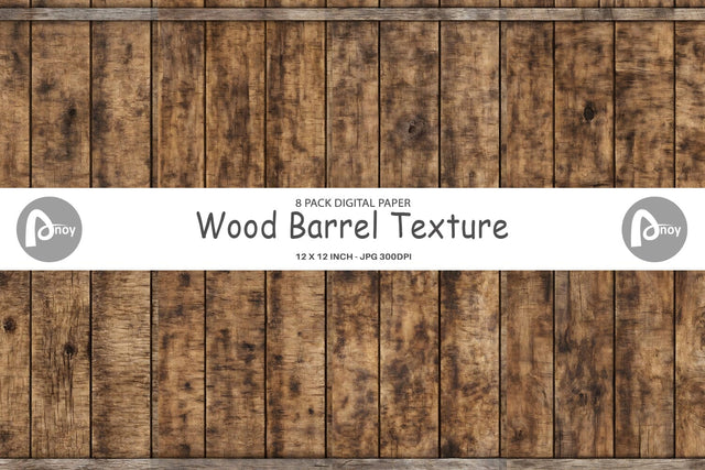 Digital Paper Wood Barrel Texture Digital Pattern artnoy 