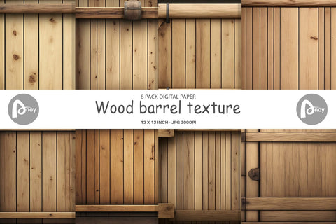 Digital Paper Wood barrel texture Digital Pattern artnoy 