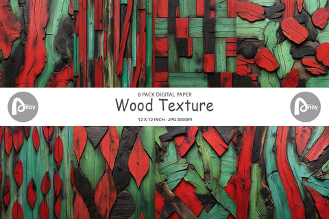 Digital Paper Wood Textured Digital Pattern artnoy 