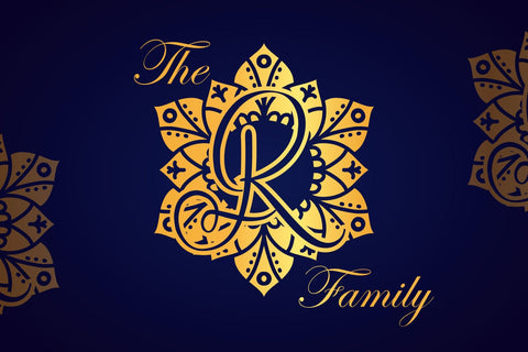 Dignity Mandala Monogram Font Dm Letter Studio 