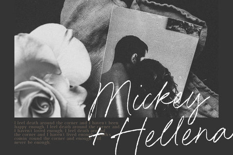 Dimitra Bothani - Rough Handwritten Script Font Font Timur type 