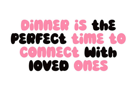 Diner Delight - Cute Bubble Font Font Masyafi Studio 