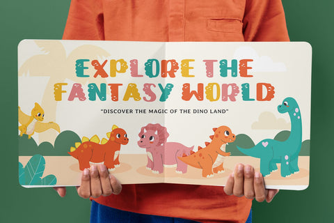 DINO ISLAND - Dino Font Font Mozarella 