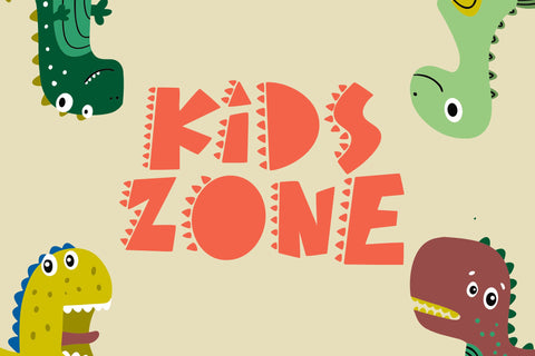 Dino Roar Font ahweproject 