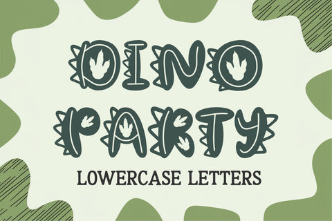 Dino Roar Font SVG | Dinosaur Alphabet | Cricut Font OTF TTF Font TonisArtStudio 