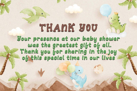 Dino Show Font Prasetya Letter 