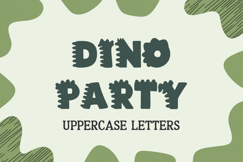 Dino Tracks Font | Dinosaur Alphabet Letters | Prehistoric Font | Kids Dino Font | T-Rex Font | SVG, PNG, OTF, TTF | Cricut & Silhouette SVG TonisArtStudio 