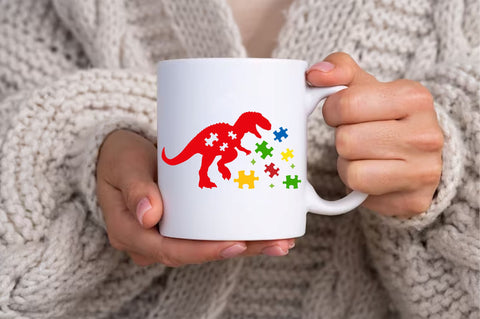Dinosaur autism svg design SVG Regulrcrative 