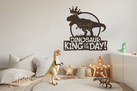 Dinosaur Cake Topper SVG | T-Rex Birthday Party Cut File SVG TonisArtStudio 