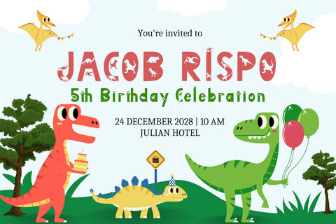 Dinosaur Island Font Prasetya Letter 