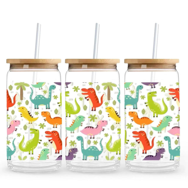 Dinosaur Party 9.7 x 4.3 UV Wrap (Cup NOT Included) Physical DIY Craft Warehouse 