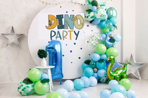 Dinosaur Party SVG Bundle, Dino Birthday Invitation SVG Files for Cricut, Cute Dinosaur PNG for Sublimation, Favors SVG Designing Digitals 