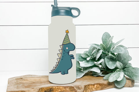 Dinosaur Party SVG Bundle, Dino Birthday Invitation SVG Files for Cricut, Cute Dinosaur PNG for Sublimation, Favors SVG Designing Digitals 