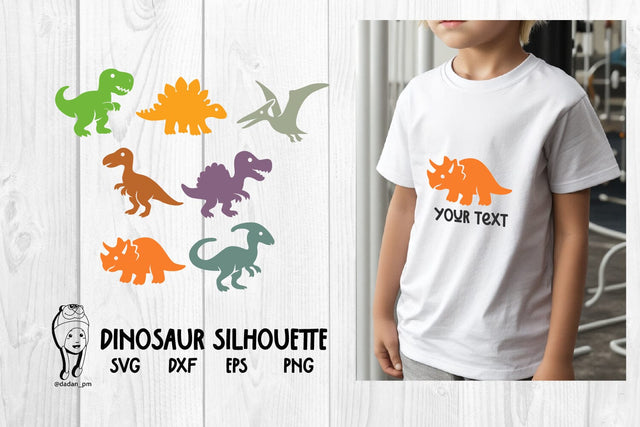 Dinosaur silhouette svg SVG dadan_pm 