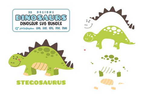 Dinosaur Svg Bundle, Dinosaur Svg Files, Dinosaurs Svg, Dino Svg, Dinosaur Cliparts, Birthday Svg SVG Artinrhythm shop 
