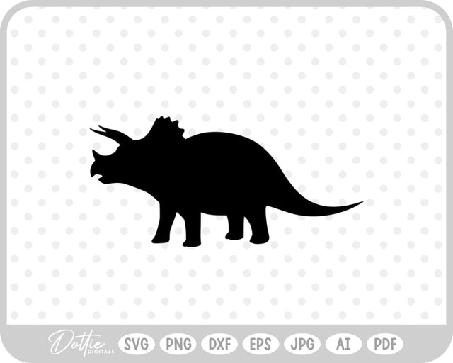 Dinosaur SVG DottieDigitals 