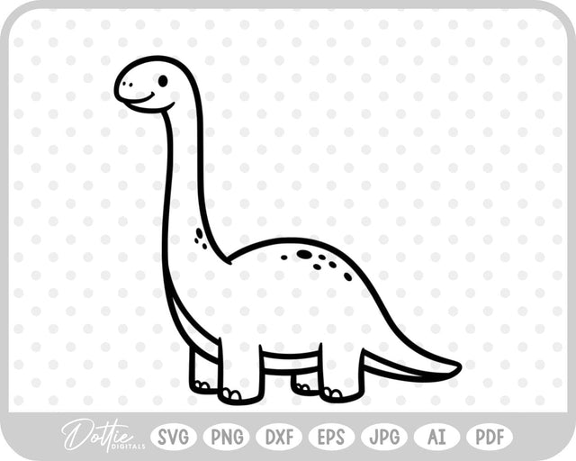 Dinosaur SVG DottieDigitals 