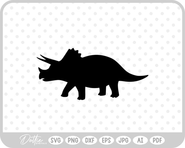Dinosaur SVG DottieDigitals 