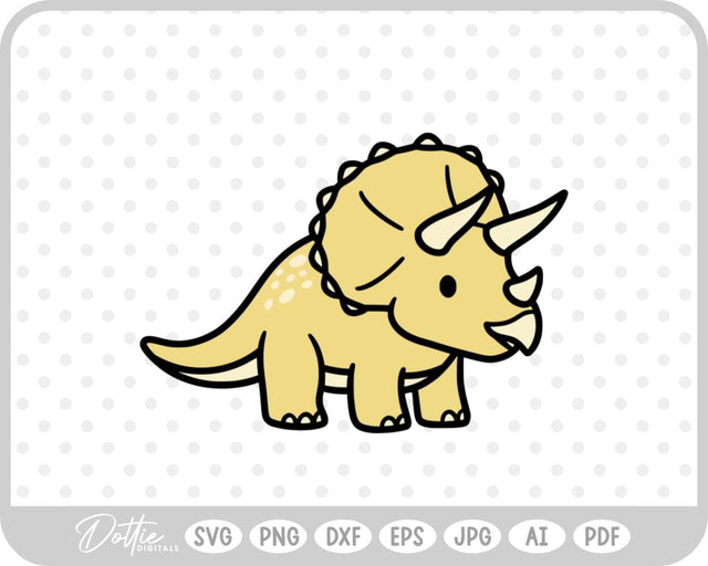Dinosaur SVG DottieDigitals 