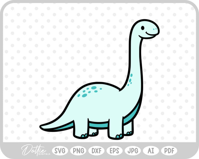 Dinosaur SVG DottieDigitals 
