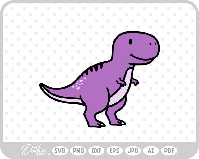 Dinosaur SVG DottieDigitals 