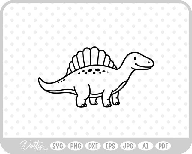 Dinosaur SVG DottieDigitals 