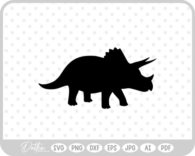 Dinosaur SVG DottieDigitals 