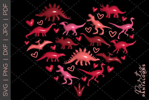 dinosaur svg, happy valentines day svg, valentines design svg, valentines heart svg, valentines hearts svg, svg files for valentines Sublimation Partypantaloons 
