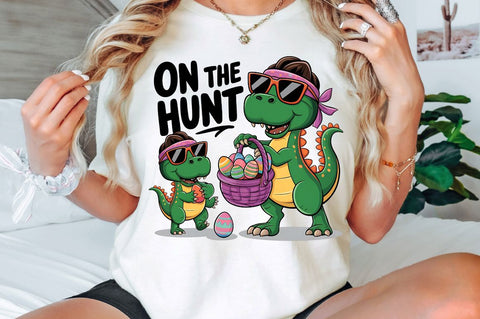 Dinosaur T Rex Easter PNG, Dinosaur Sublimation Design Sublimation Regulrcrative 