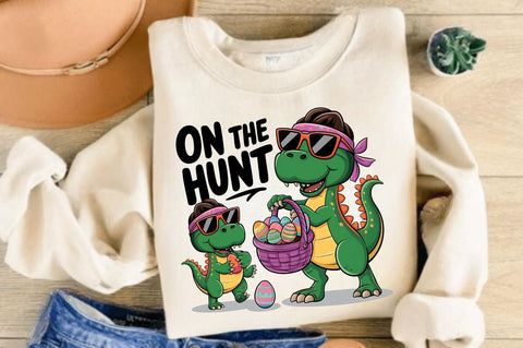 Dinosaur T Rex Easter PNG, Dinosaur Sublimation Design Sublimation Regulrcrative 