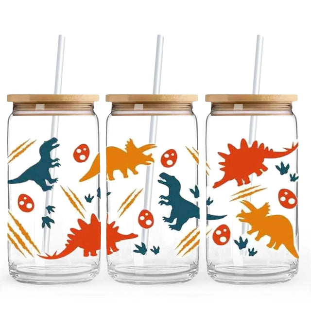 Dinosaur Toys 9.7 x 4.3 UV Wrap (Cup NOT Included) Physical DIY Craft Warehouse 
