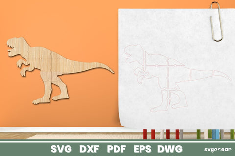 Dinosaur Wall Decor Laser Cut SVG SvgOcean 