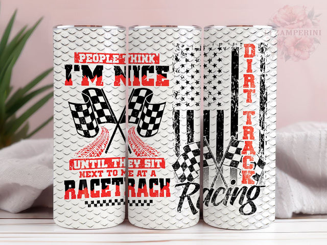 Dirt Track Racing Tumbler, With Lid 20oz Funny Quote Coffee Mug, For Motorsport Lovers 20oz Tumbler Wrap PNG, Straight & Tapered Tumbler Wrap, Instant Digital Download Sublimation Li Zamperini 