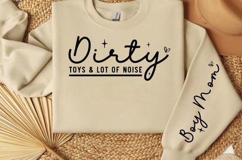 Dirty toys & lot of noise Sleeve SVG Design SVG Designangry 