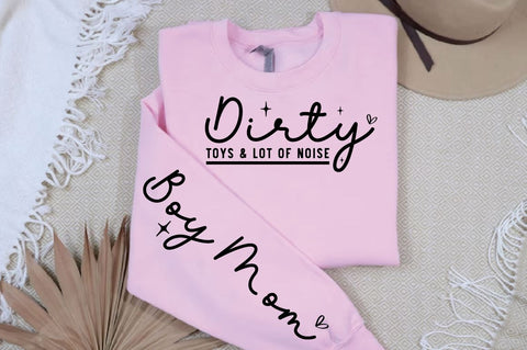 Dirty toys & lot of noise Sleeve SVG Design SVG Designangry 