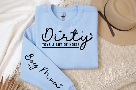 Dirty toys & lot of noise Sleeve SVG Design SVG Designangry 
