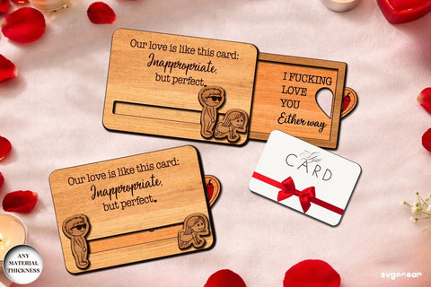 Dirty Valentine Card Holder SVG Bundle SVG SvgOcean 