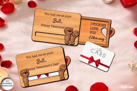 Dirty Valentine Card Holder SVG Bundle SVG SvgOcean 