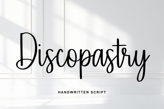 Discopastry Font Abo Daniel Studio 