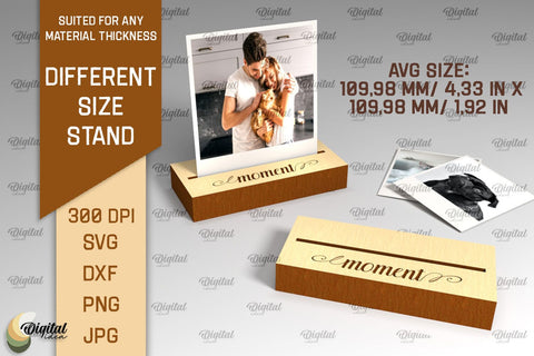 Display Stand Laser Cut Bundle. Wooden Stand SVG SVG Evgenyia Guschina 