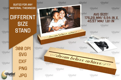 Display Stand Laser Cut Bundle. Wooden Stand SVG SVG Evgenyia Guschina 