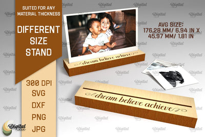 Display Stand Laser Cut. Wooden Stand SVG SVG Evgenyia Guschina 