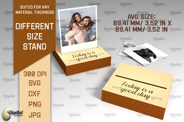 Display Stand Laser Cut. Wooden Stand SVG SVG Evgenyia Guschina 